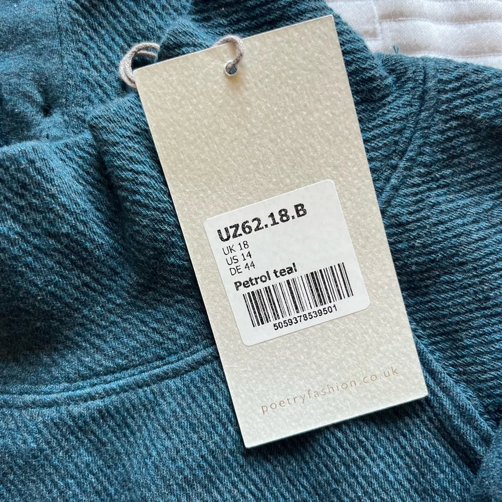 FUNNEL-NECK TUNIC Double cotton jersey - Image 6