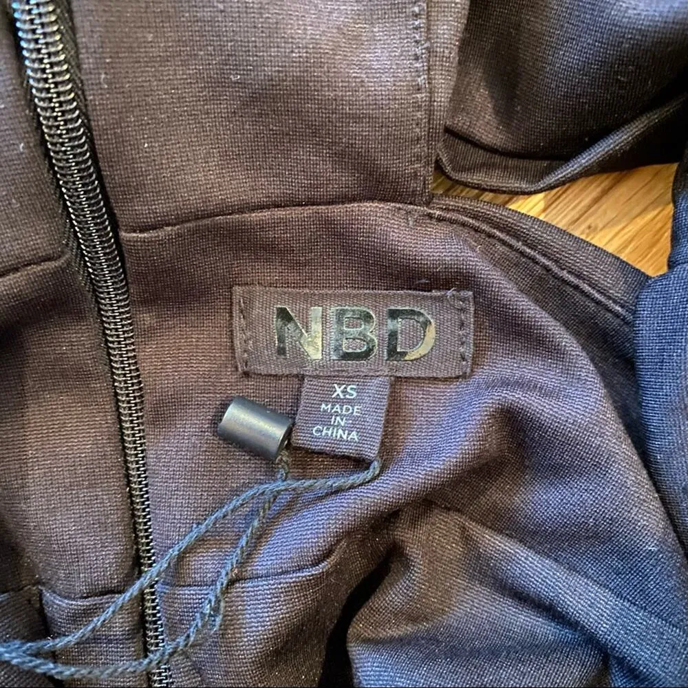 Revolve - NBD Christienne Bodysuit / Swimsuit in Black - Image 9