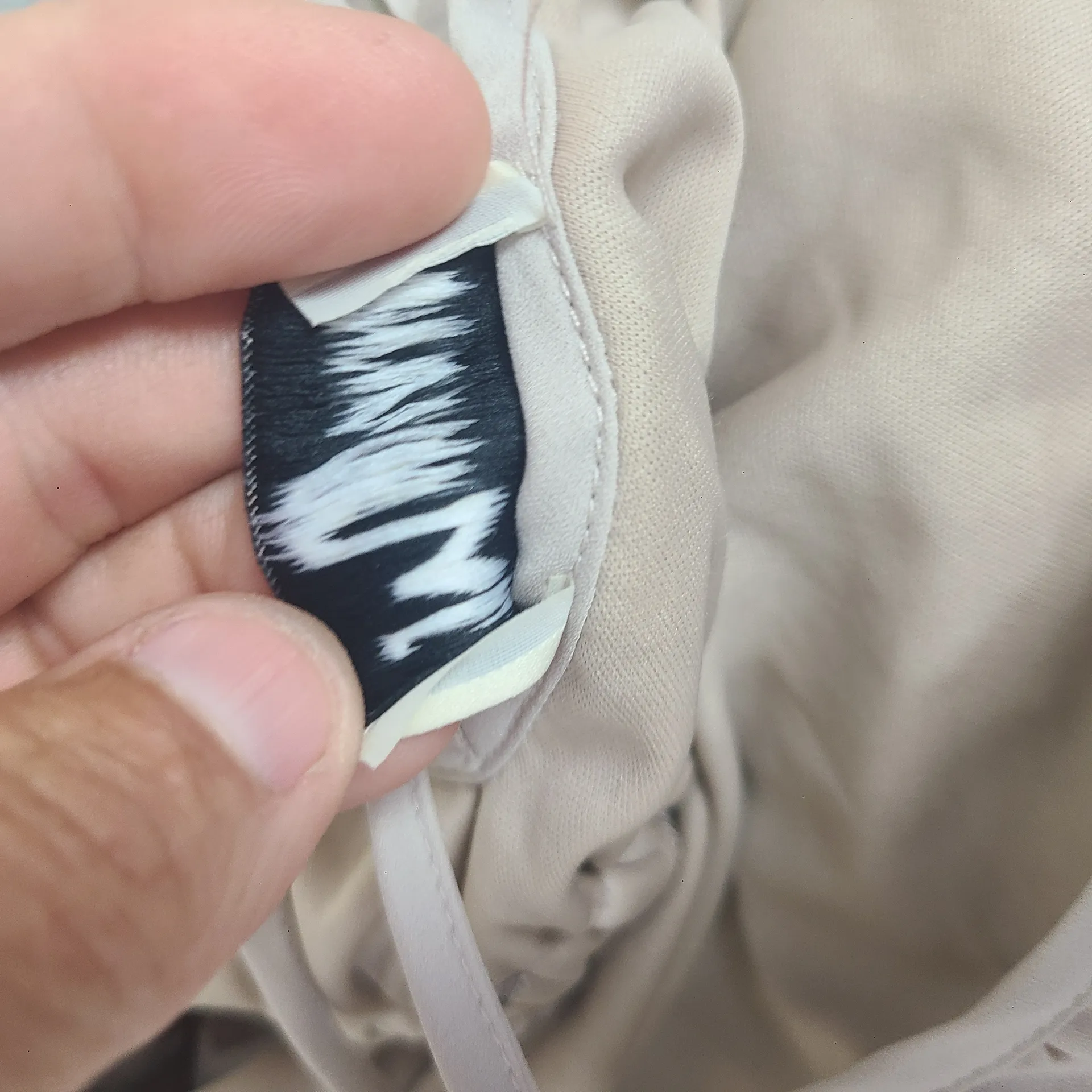 Show Me Your MuMu Light Beige‎ Caitlin Ruffle Maxi Dress Size X-Small Bridesmaid - Image 4