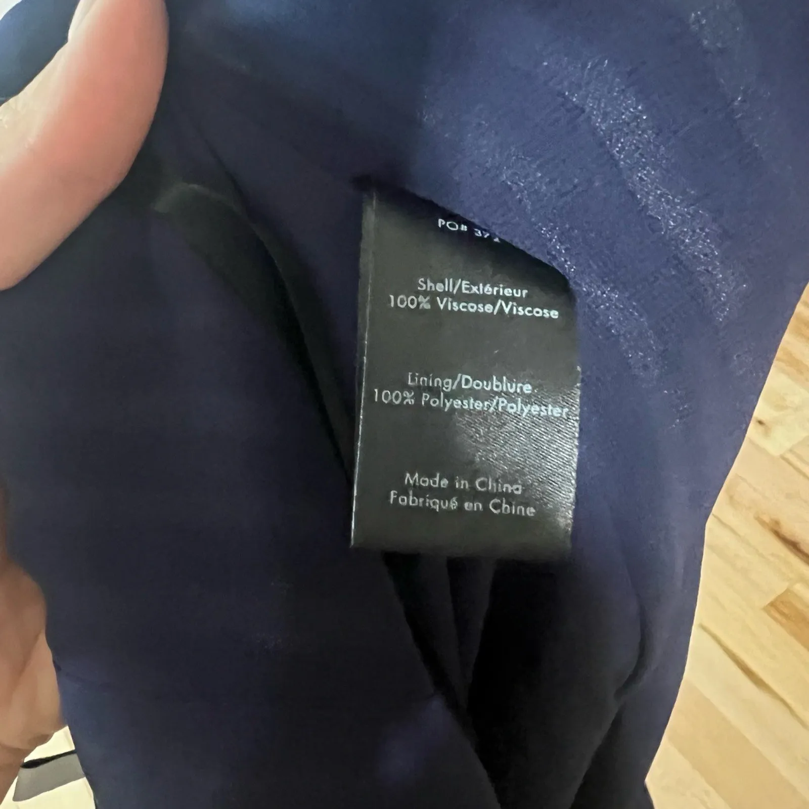 Elizabeth and James Jewel Cami Dress Womens 4 Navy White Striped Midi Flounce - Image 8