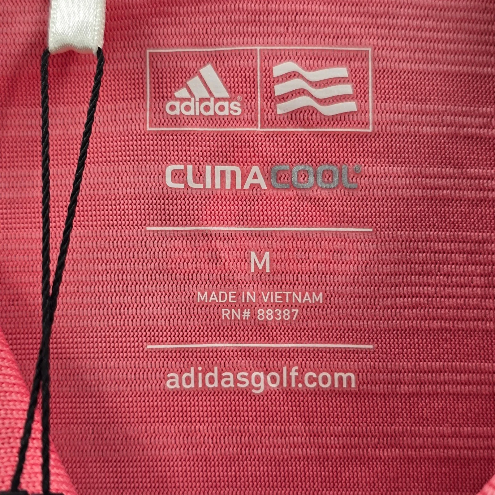 Adidas Pink Flamingo Clima Cool Golf Sports Active Sleeveless Shirt Top M Medium - Image 6