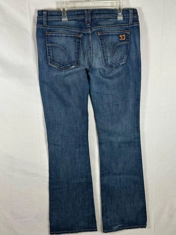 Joe’s Honey Bootcut Fit Denim Jeans Pants Slightly Distressed Harvey Wash W31 Size 31 - Image 3