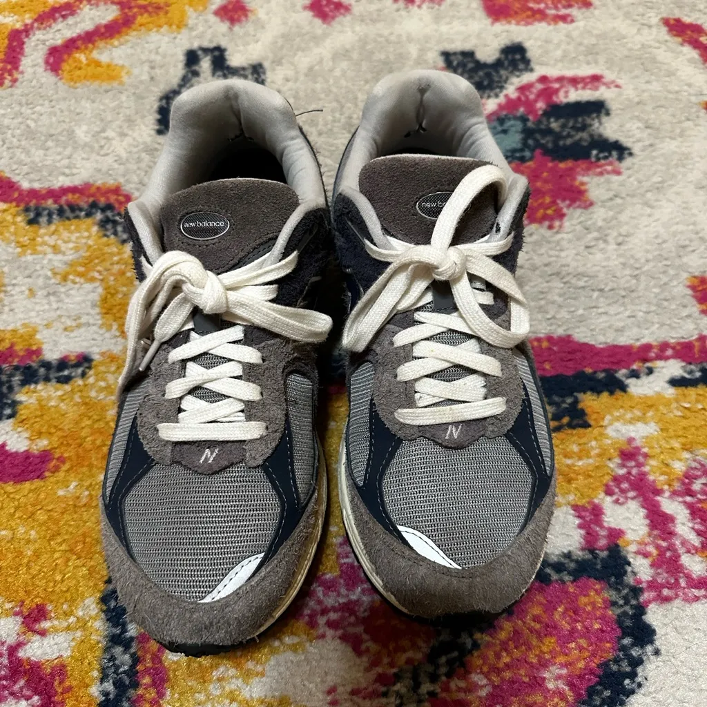 New Balance 2002R Navy Castlerock Sneaker - Image 3