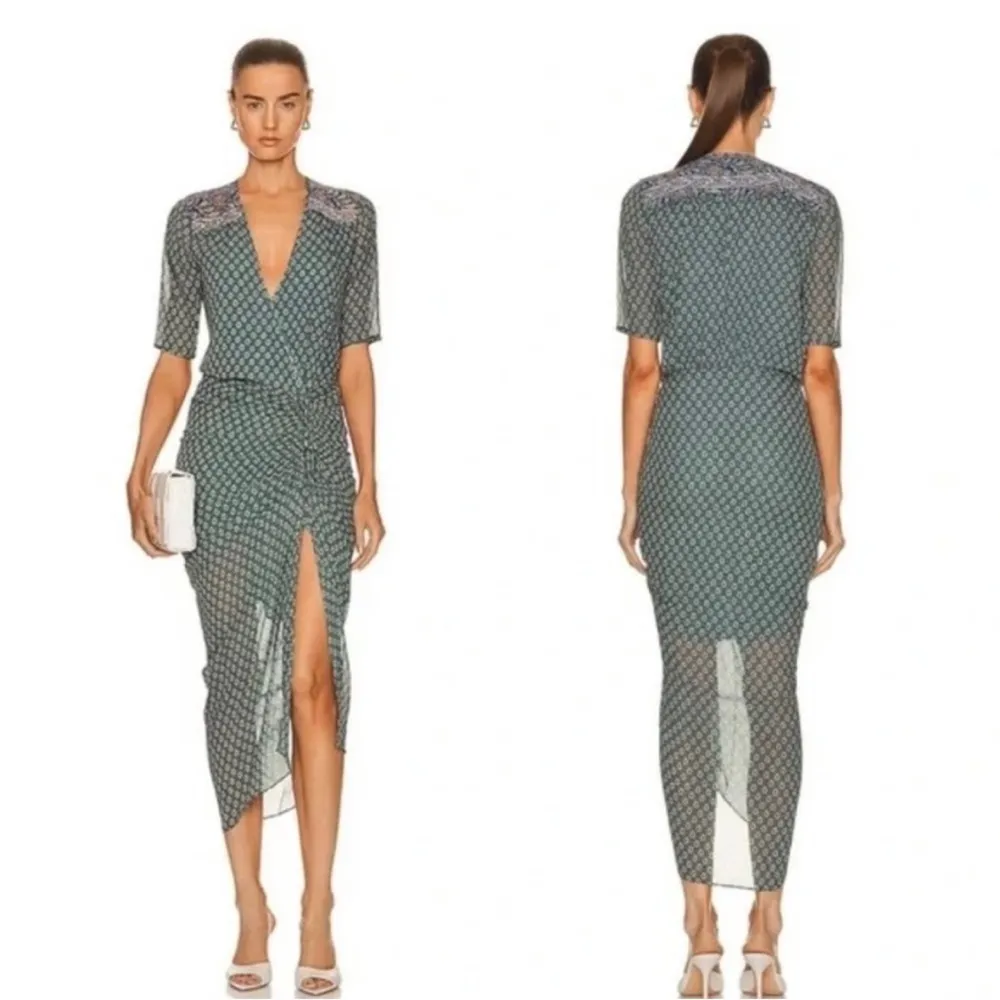 Silk midi dress NEW - Image 5