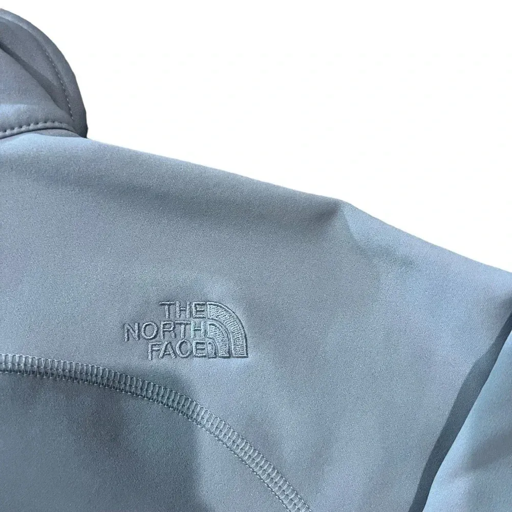 The North Face Women's Grey TKA Glacier Quarter‎ 1/4 Zip Pullover Size Small - Image 4