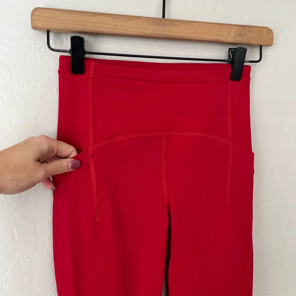 Lululemon Swift speed high rise tights red reflective 2 - Image 9