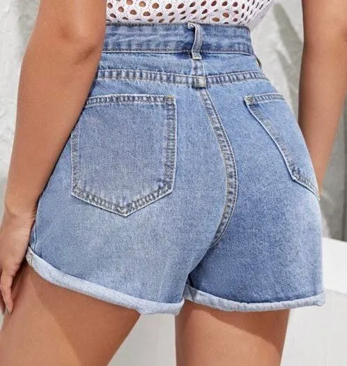 SheIn High Waisted Shorts - Image 3