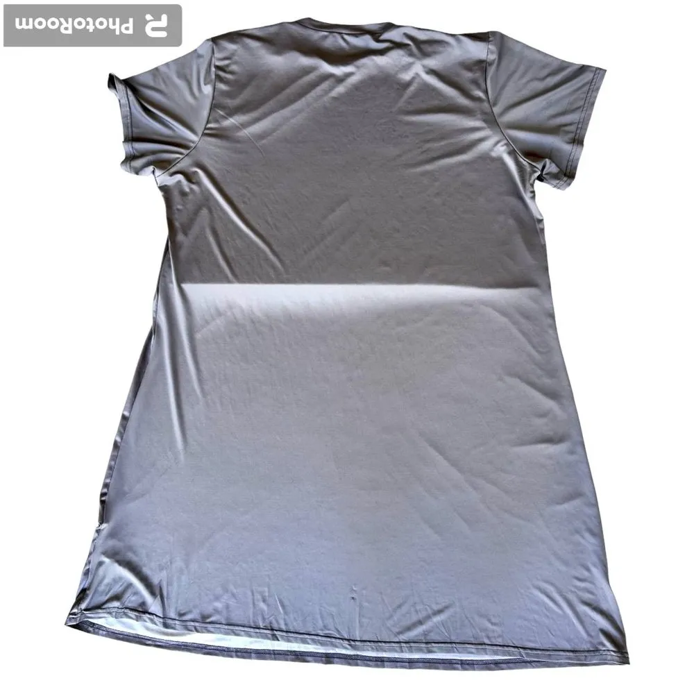 Emery Rose Dress 3XL Gray Colorful Cats Art to Wear Kitty Lover Festive … Size undefined - Image 10