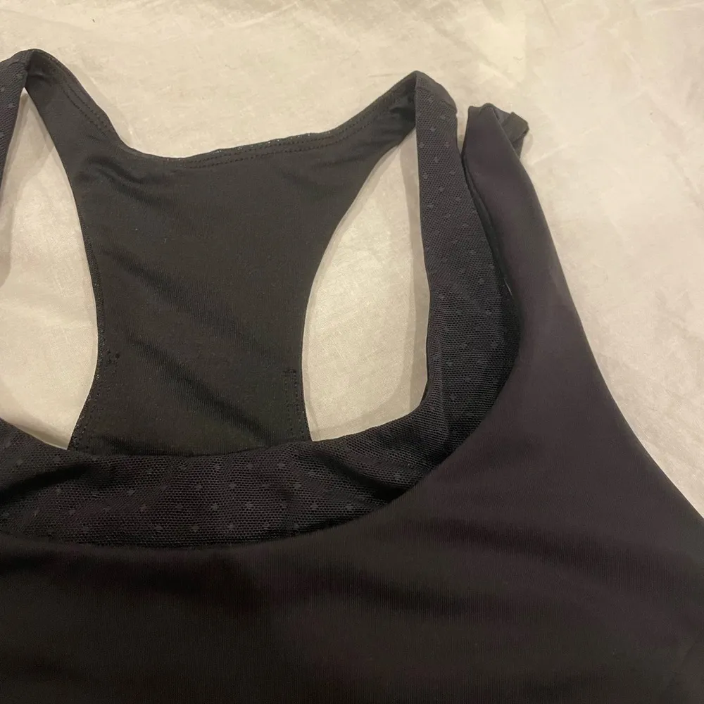 Lululemon black double layered sports bra - Image 3