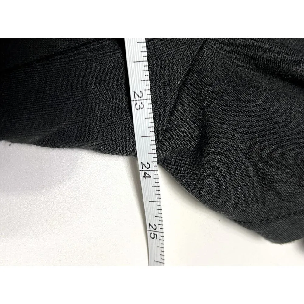 Nemidor Little Black Dress Cold Shoulder Pockets Date Night Comfy Slip on Size 24 - Image 6