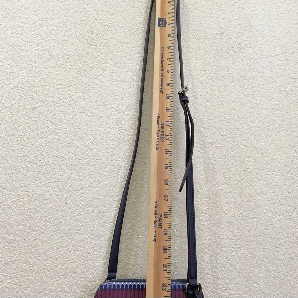 LRL LAUREN Ralph Lauren Lindley Alissa Multicolor Ikat Print Crossbody Bag - Image 10