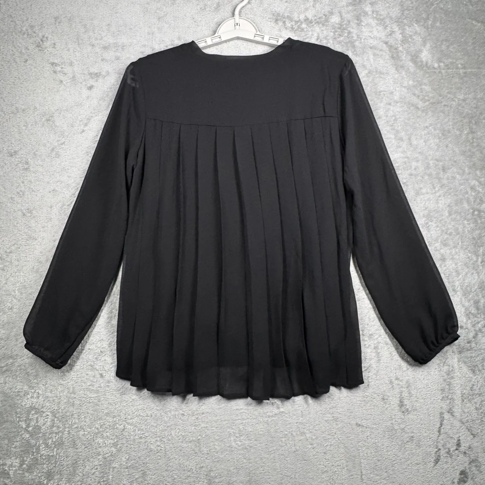 IMAN Blouse M Black V - Image 3