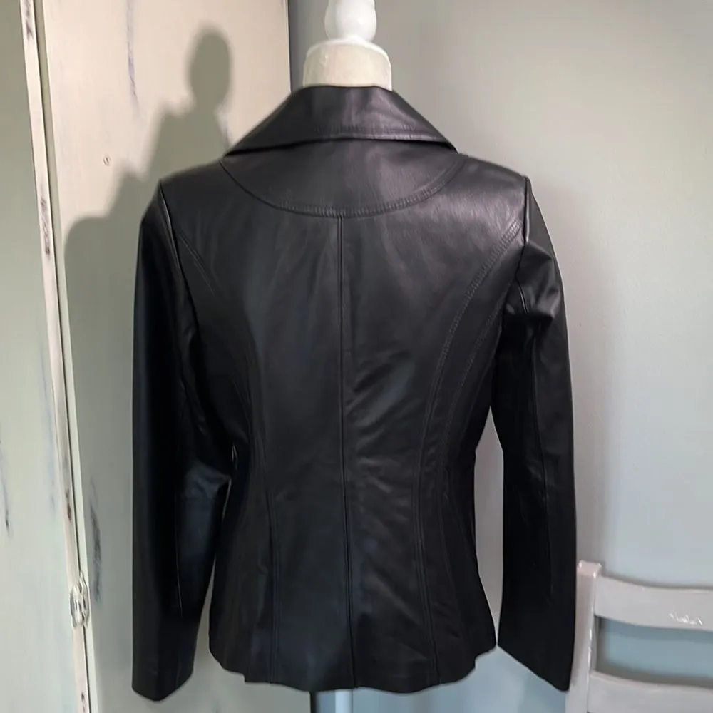 East 5th Genuine Leather Jacket - Image 2