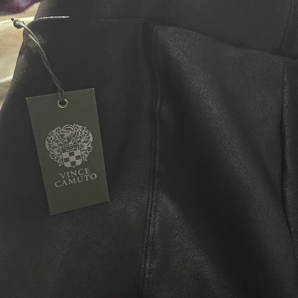 Vince Camuto NWT  Coated Pointe Leggings - Image 8