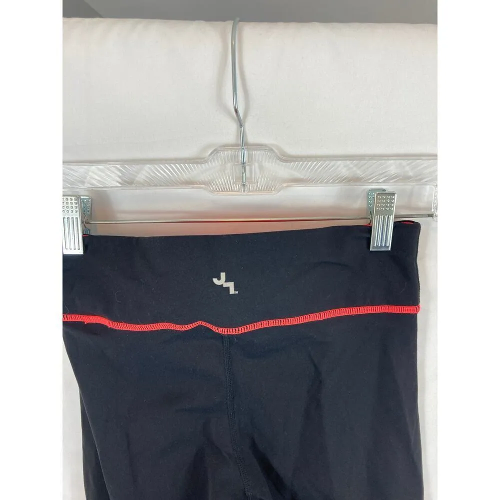 Joy Lab Black Leggings with Exposed Pink Seam Size Small - Image 4