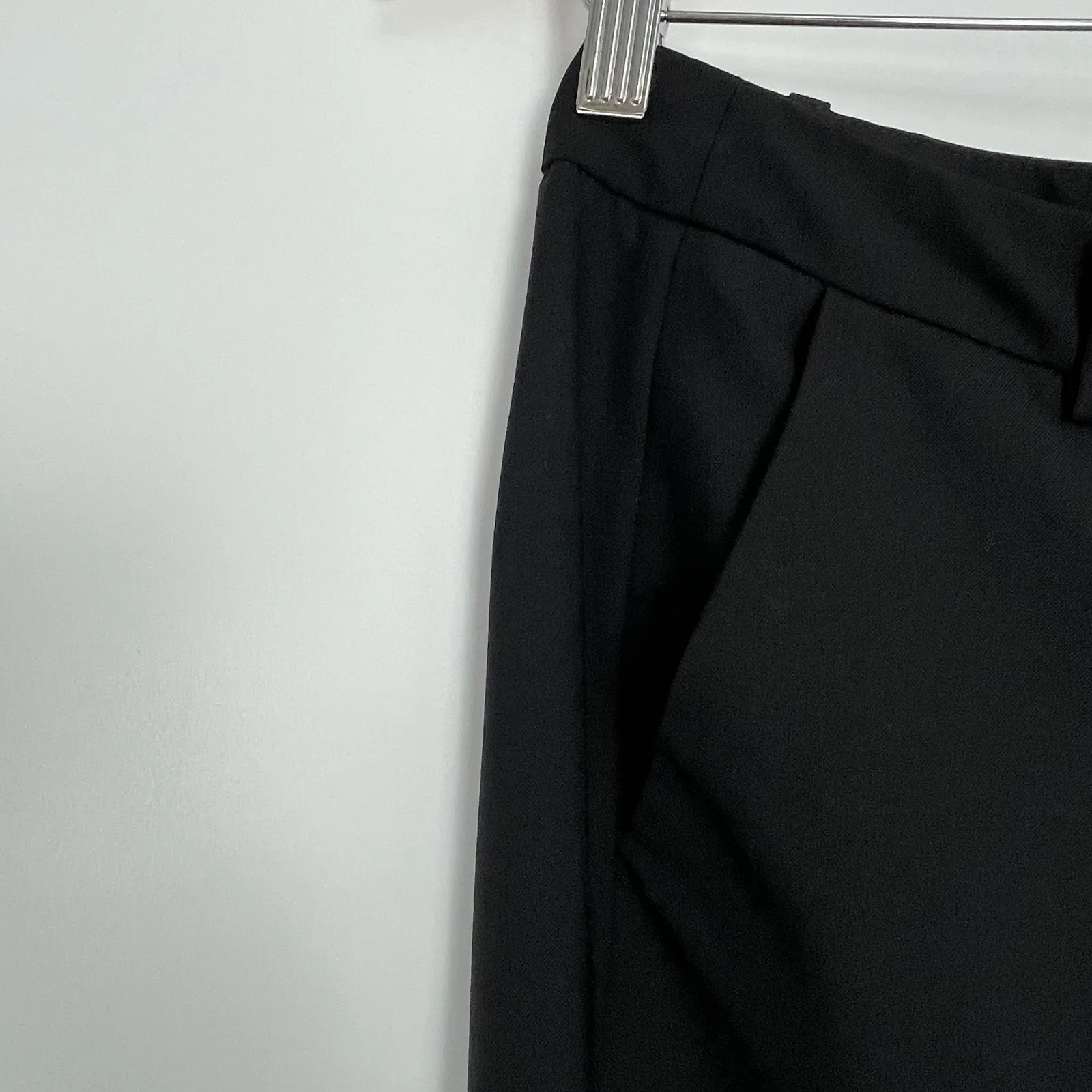PURE Collection Women's Black Wool Blend Career Dress Pants Size 6R - Image 3