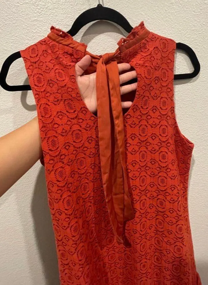 Chelsea and Violet Burgundy Mini Dress - Image 3