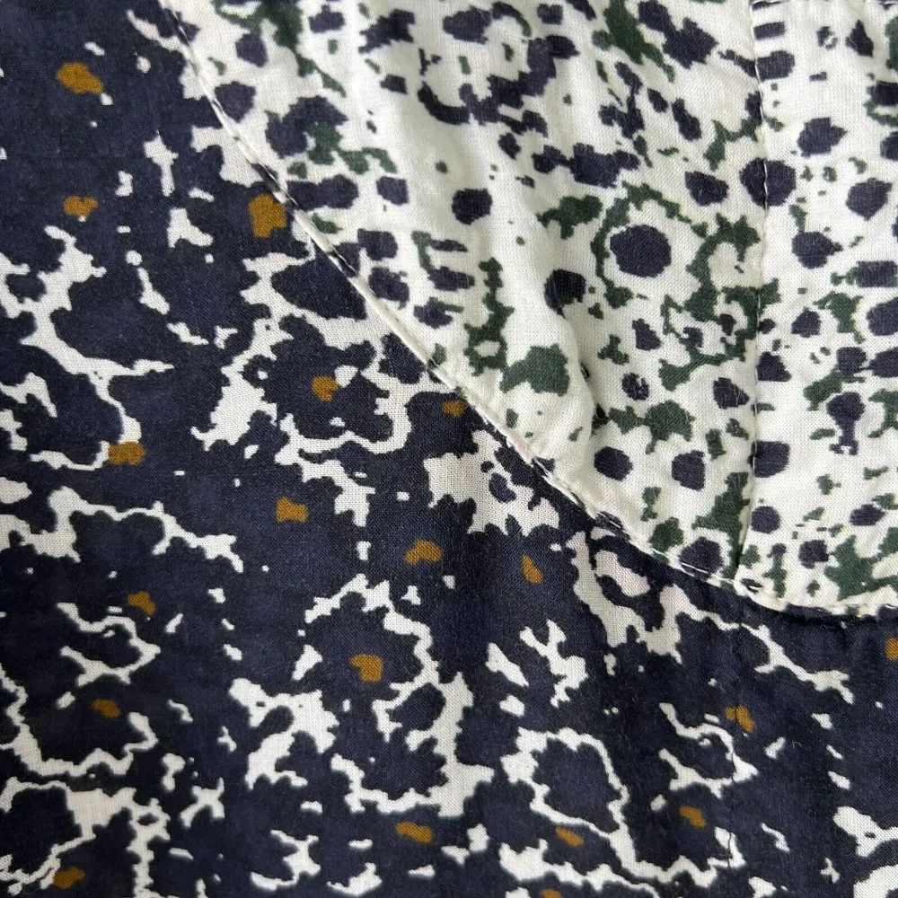 Apiece Apart Floral Blouse 100 % Viscose Blouse Classic Preppy Business Size 4 - Image 8