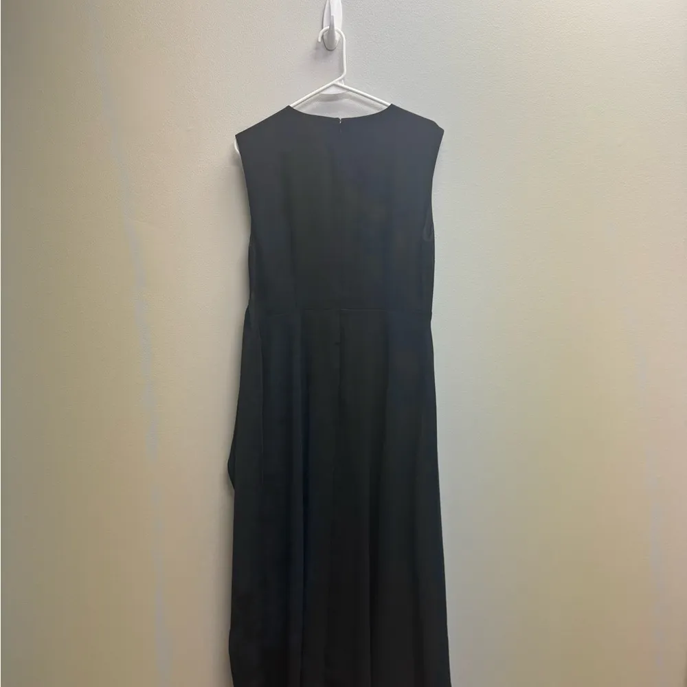 Alexia Admor Black Sleeveless Crew Neck Midi Dress - Image 4