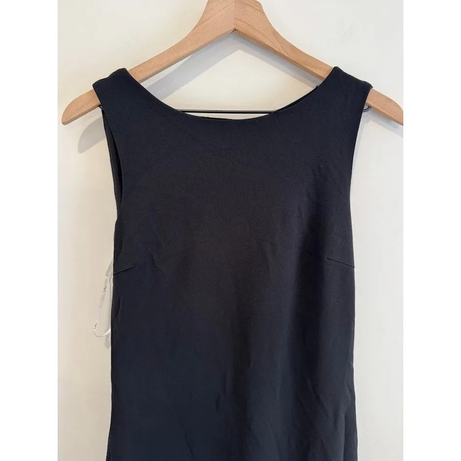 Lulus Black Sleeveless Maxi Dress Twist Back Formal Evening Gown Size L - Image 3