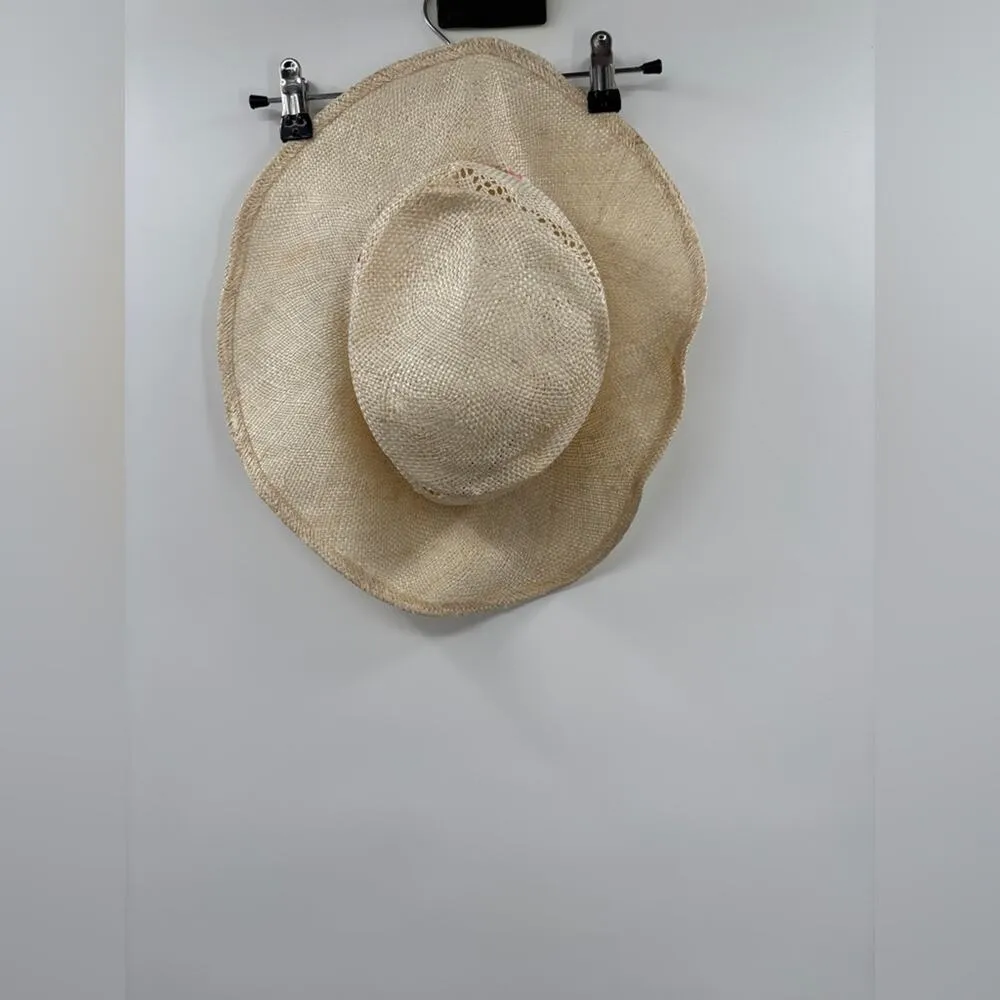 Gladys Tamez Millinery Bella Straw Cowboy Hat Beaded Band Natural - Image 5