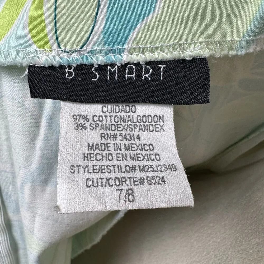 B. Smart Groovy Babydoll Floral Bow Sundress Sz 8 Retro Mod Y2K Preppy Soft Girl - Image 9