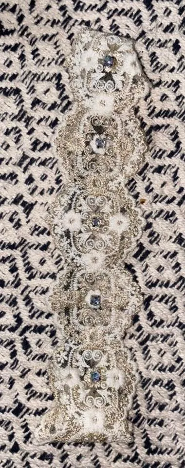 Boutique Lace Headband White - Image 3