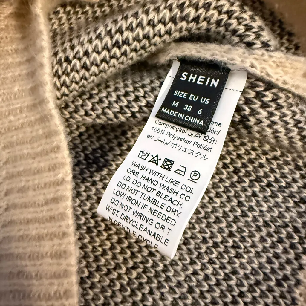 Cream/Black Polka Dot Sweater - Image 3