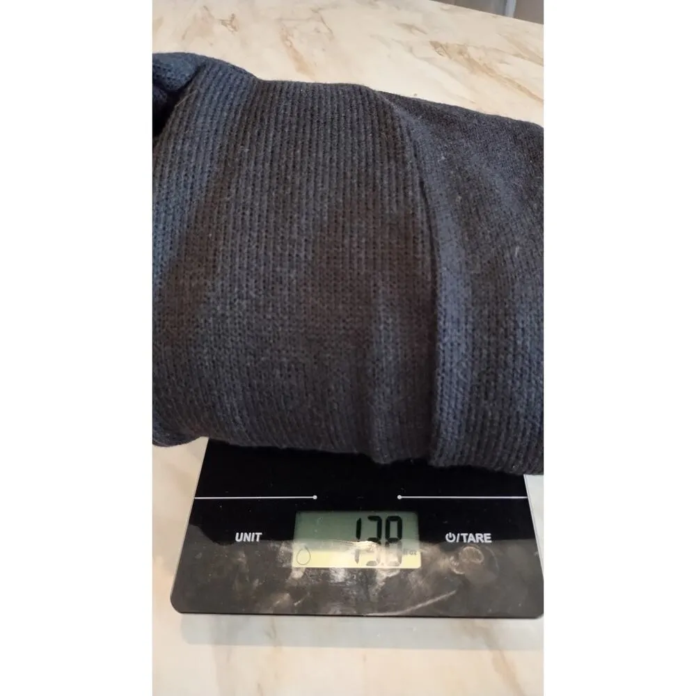 Matthew & David Knit Blazer with Floral Inserts Black and Gold Size 16W - Image 13