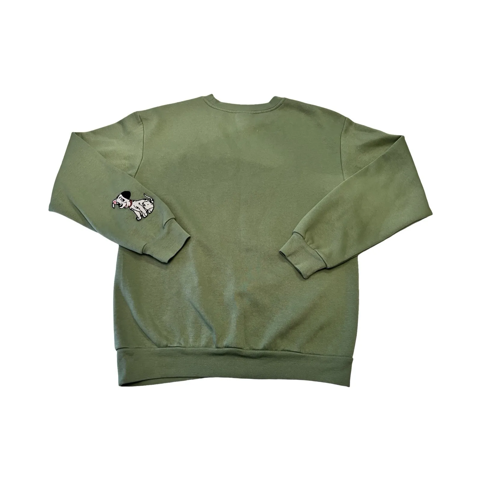 Disney 101 Dalmatians London England Womans M Embroidered Crewneck Sweatshirt - Image 3