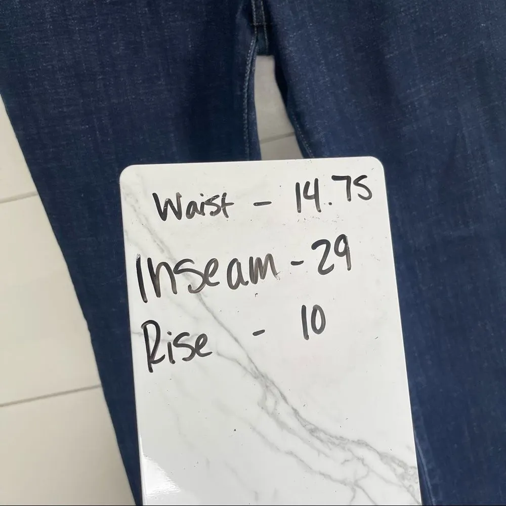 Logo Lori Goldstein Women’s 4 5 Pocket Skinny Jeans Tencel High Rise New - Image 5