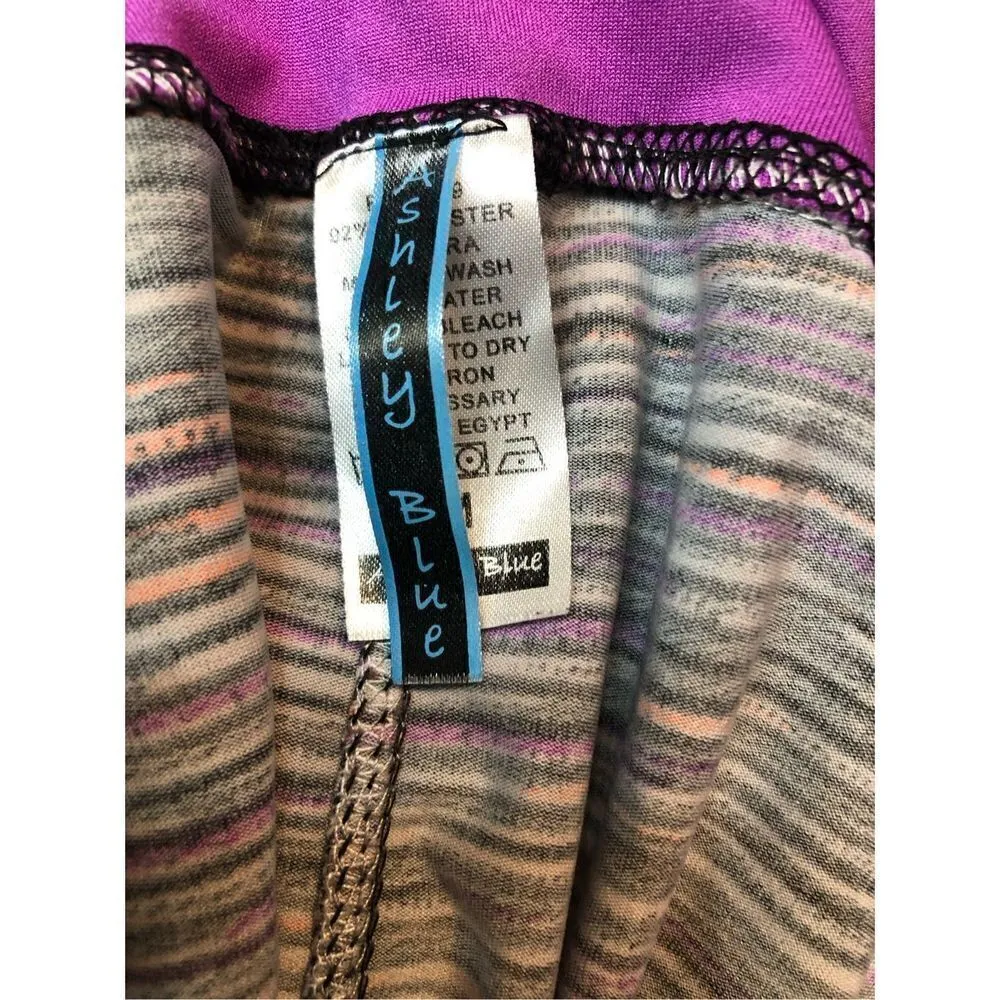 Ashley Blue space dye yoga capris Purple Size M - Image 5