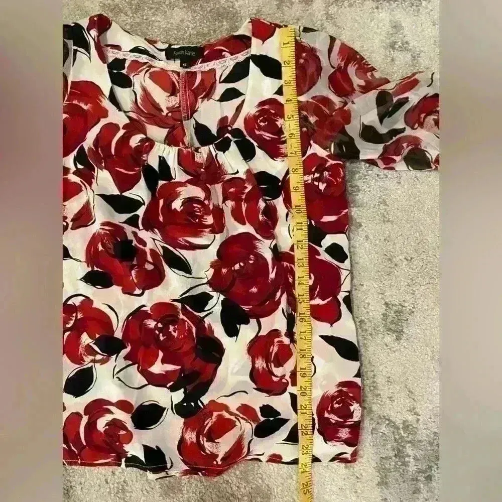 Women’s Red Karen Kane Blouse - Image 6