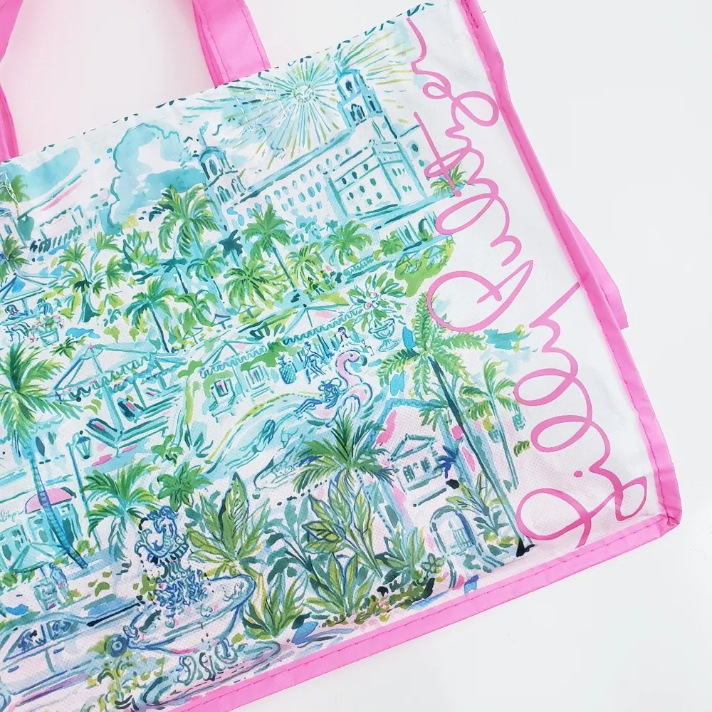 Lilly Pulitzer Resort Reusable Tote Bag - Image 3