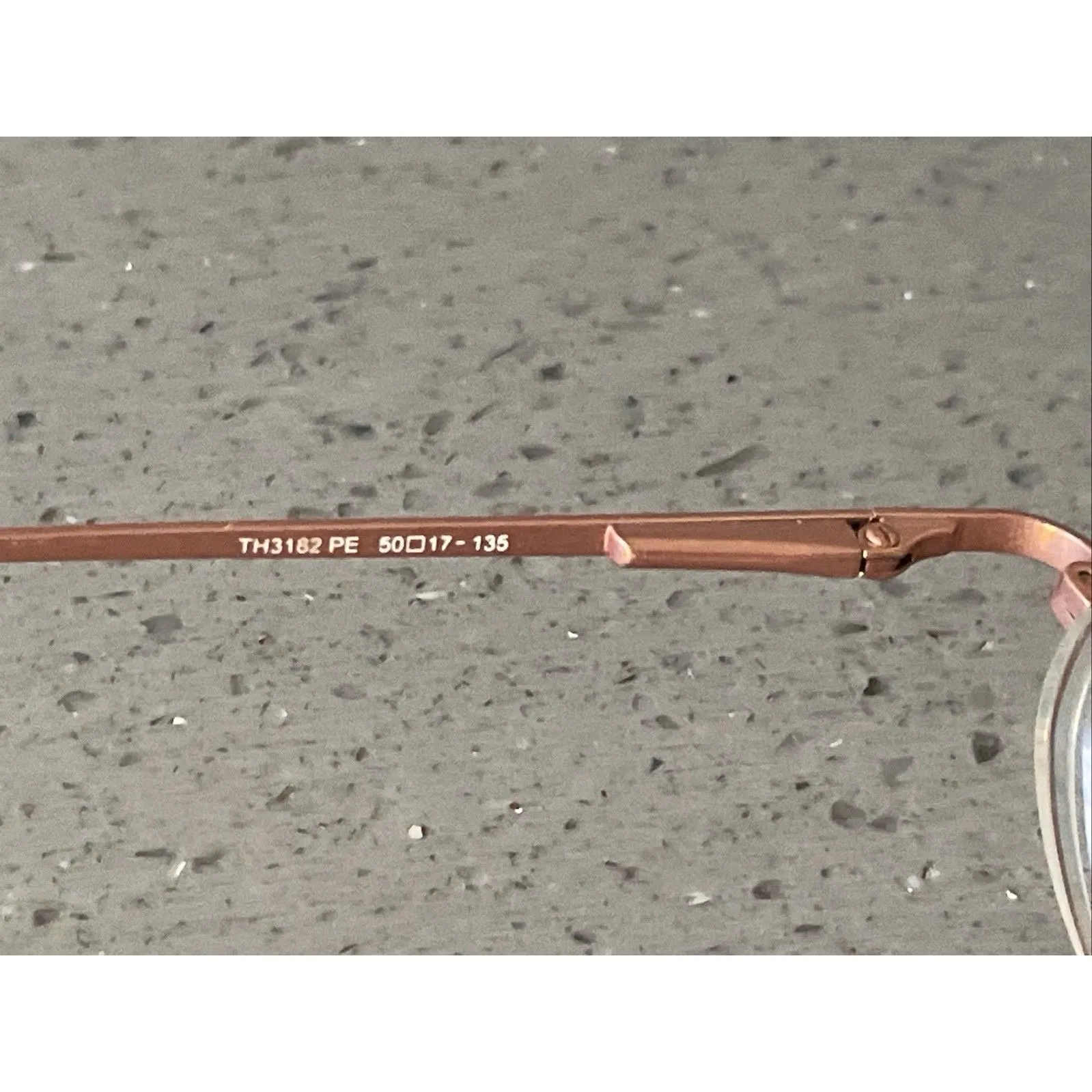 Tommy Hilfiger TH3182 PE Eyeglasses 50-17-135 FRAMES ONLY pink full rim green - Image 8