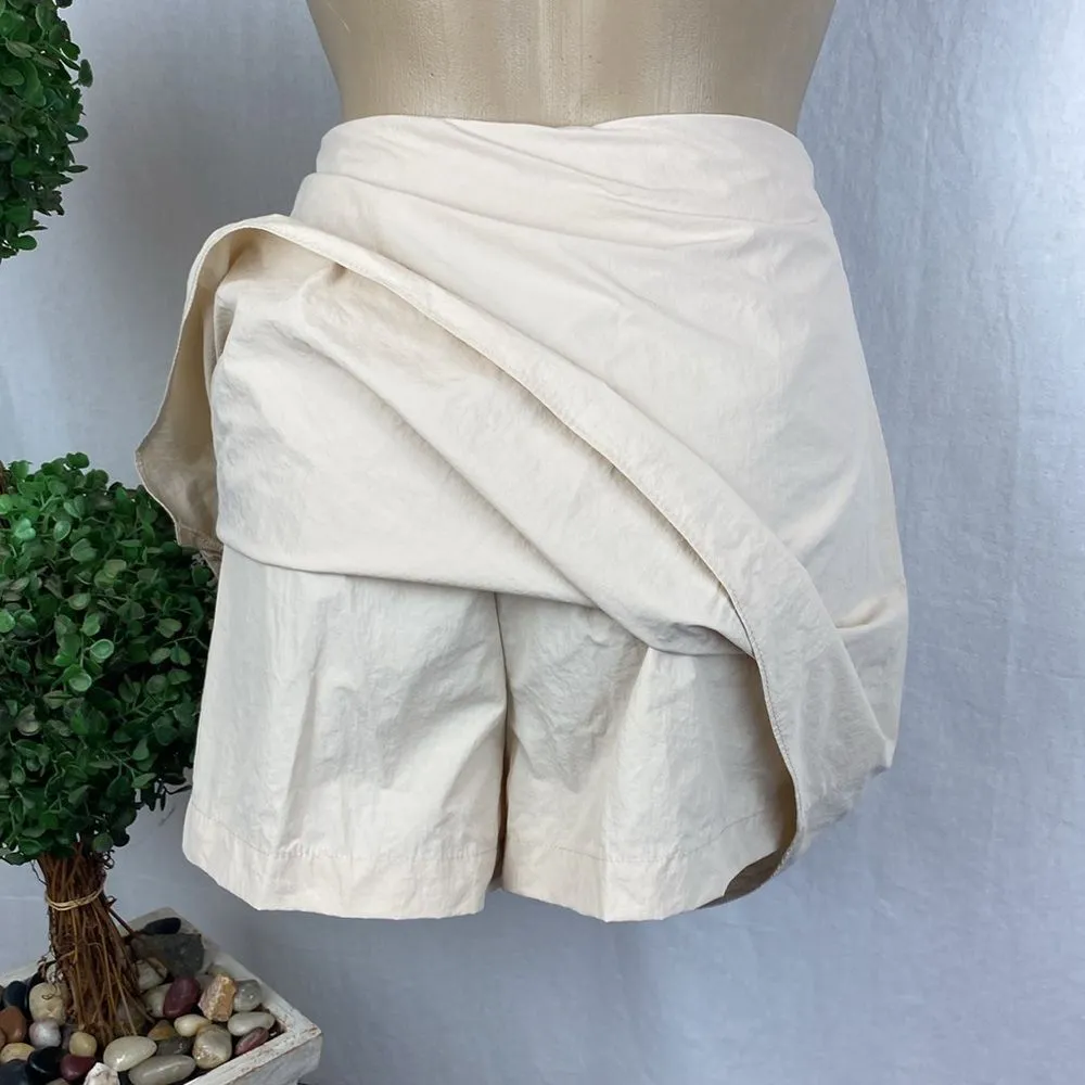 Amanda Uprichard Tan Skort Mini Skirt With Shorts S - Image 3