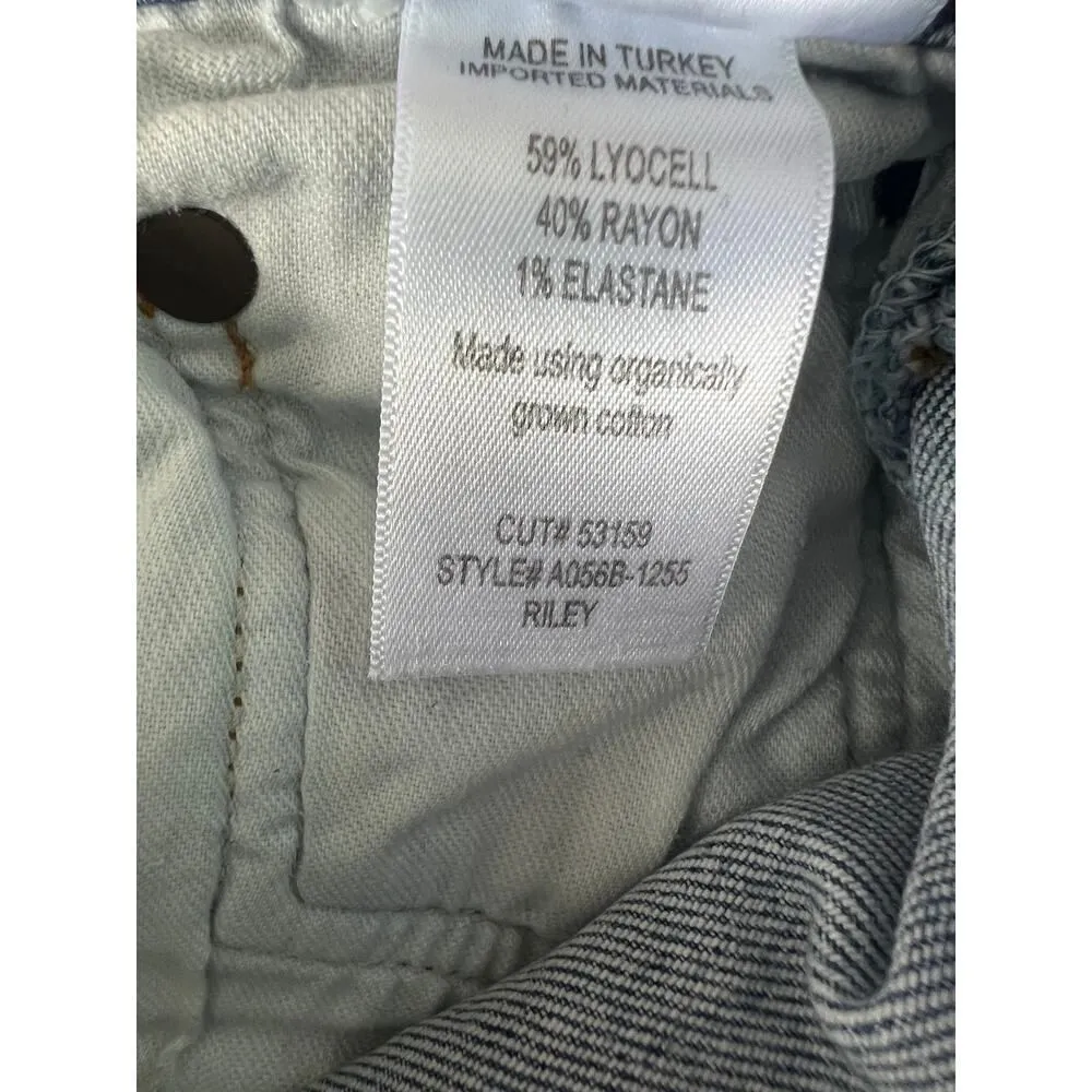 AGOLDE RILEY JEANS SIZE 25 CUT#53159 STYLE# A056B-1255 - Image 3