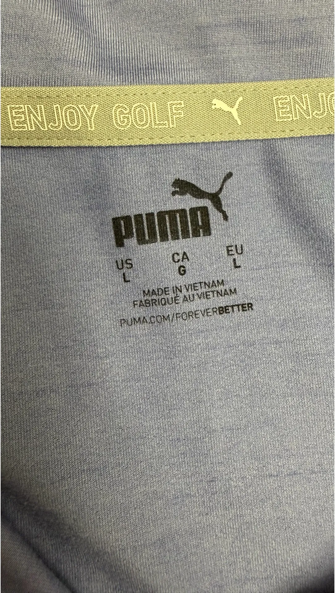Puma Golf polo, size L. - Image 10