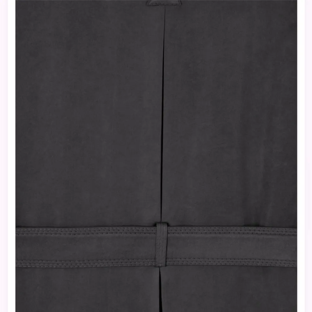 Zara SRPLS Surplus Military MIDI Long Sleeve Belted Dress Black Size S New - Image 9