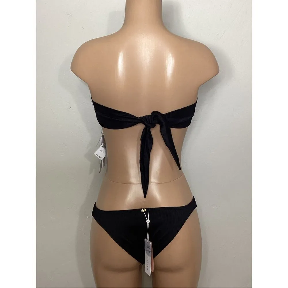 New. PQ black pearl teeny bikini. Medium. Retails $149 - Image 4