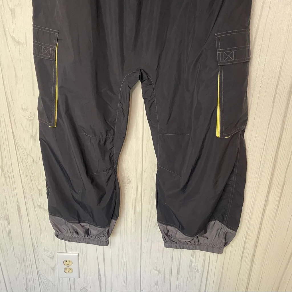 FREE PEOPLE MOVEMENT Spring Forward Cargo Balloon Pants in Black Combo, XL - Image 10