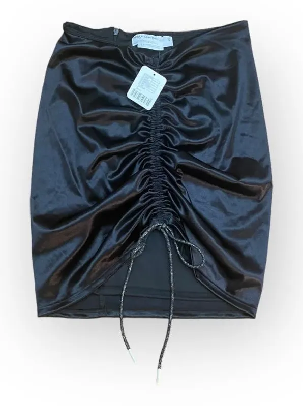 Urban Renewal NWT Parties Remnants Selma Asymmetric Ruched Mini Skirt Size S - Image 1