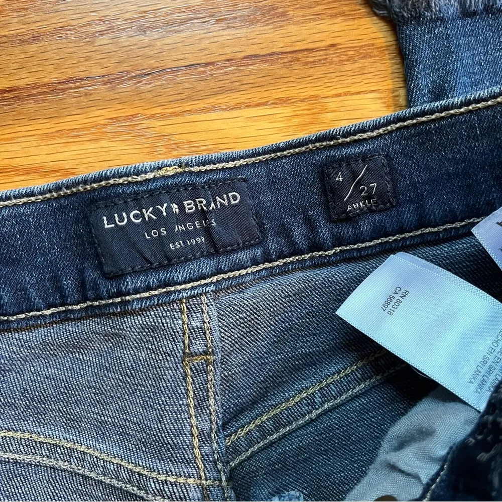 Lucky Brand high rise skinny Bridgette jeans size 4 / 27 ankle - Image 5