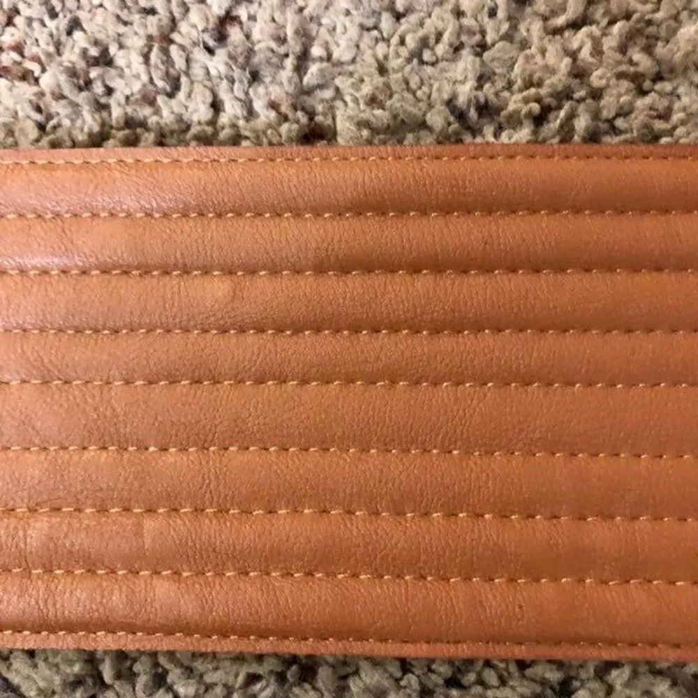 Calvin Klein Synthetic Leather Belt Womens L Used - Image 3