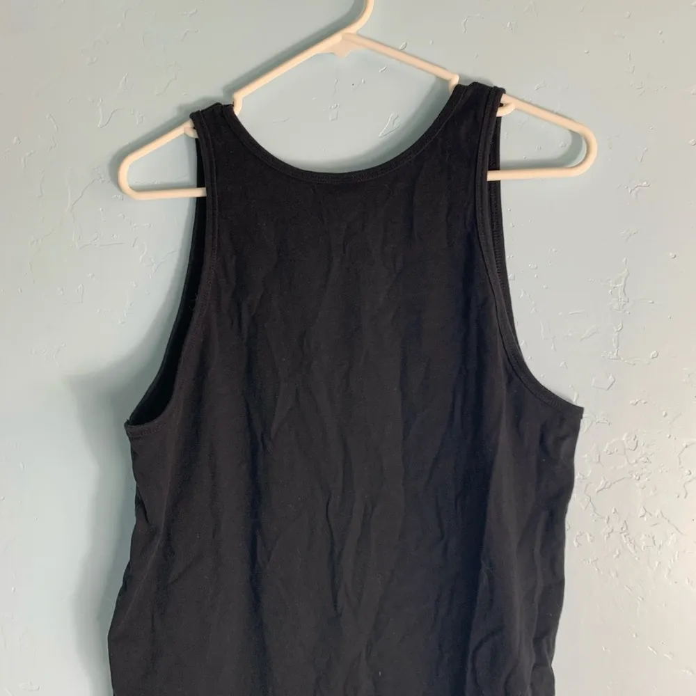 Delta Gamma DG Sorority Slices For Sight Black Tanktop size Medium - Image 8