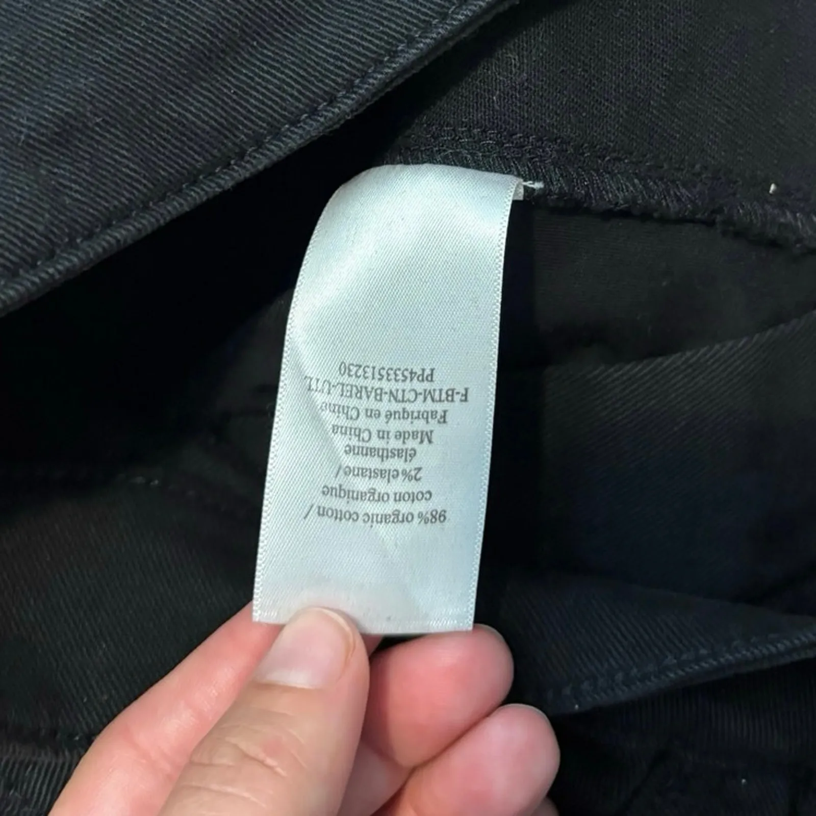 NWT Everlane The Barrel Pant In Black Size 00 - Image 6