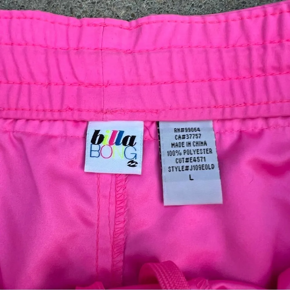 Billabong hot pink swim board shorts - Image 3