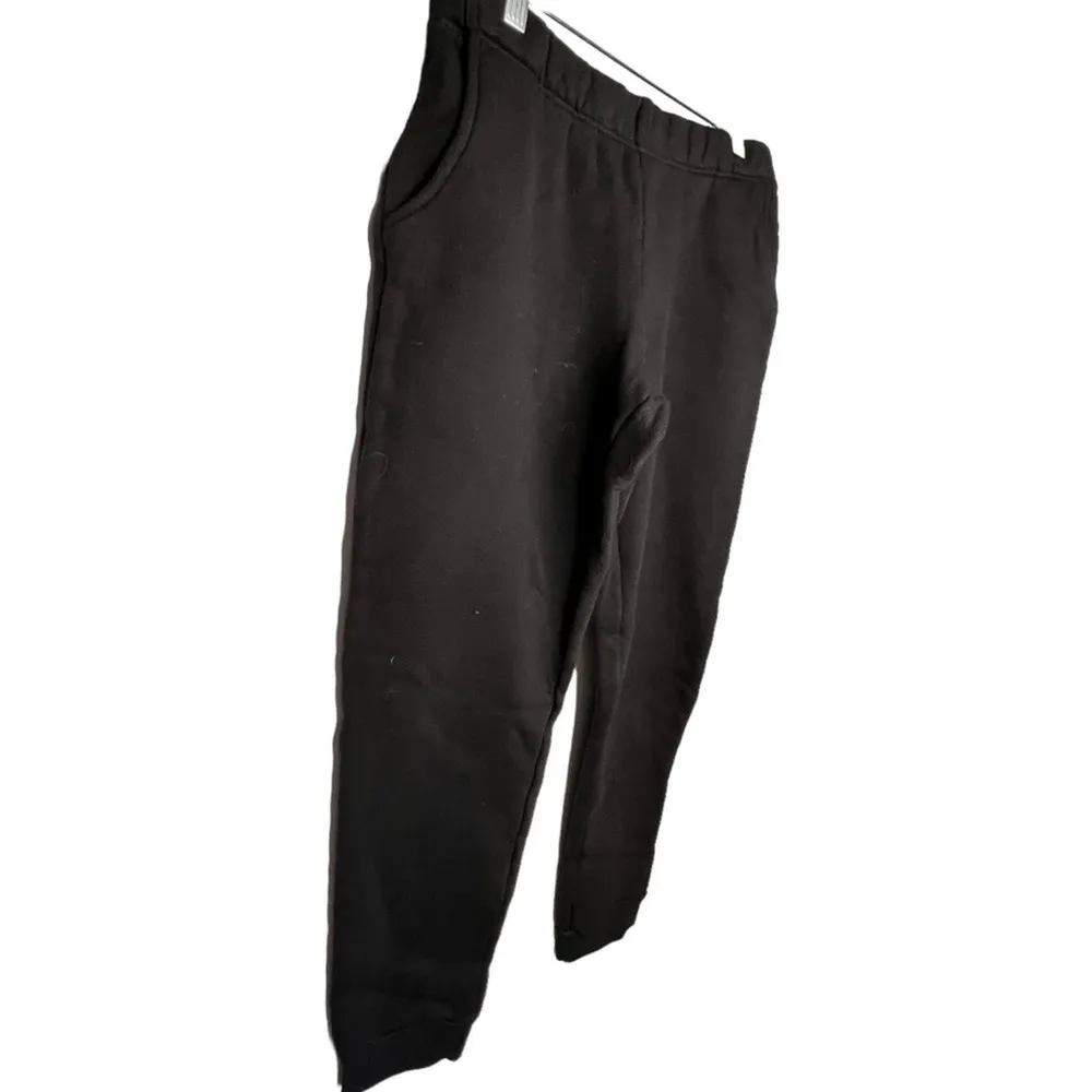 Monrow Thick‎ Black Sweatpants nwt Size XS - Image 3