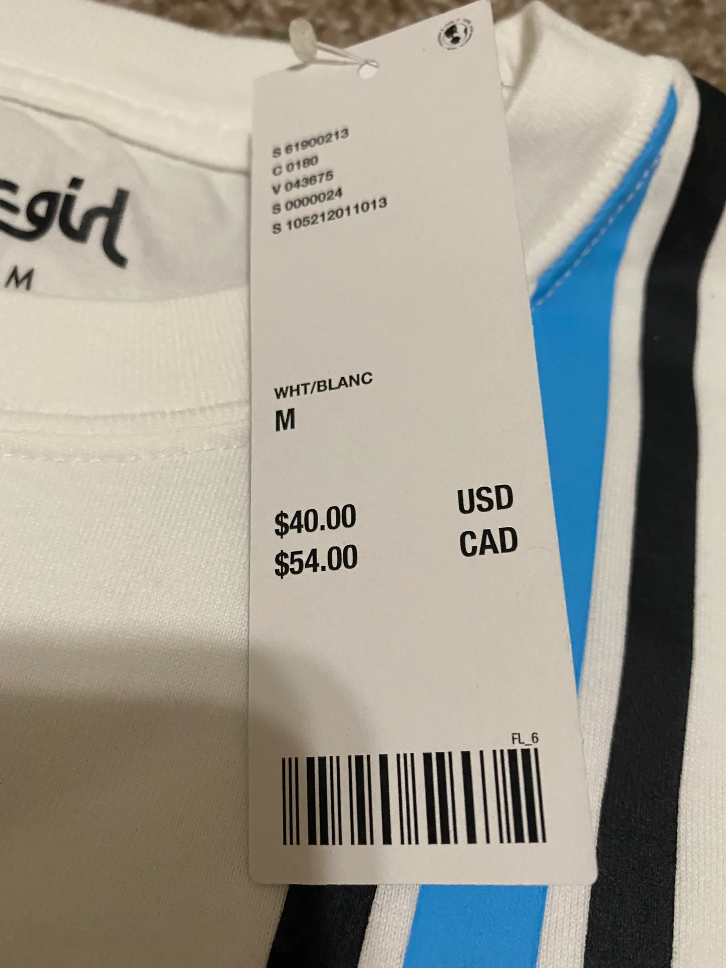 Urban Outfitters X-Girl Line Tee NWT Size M - Image 8