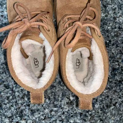 UGG Neumel Lace Up Boots Chestnut - Image 7